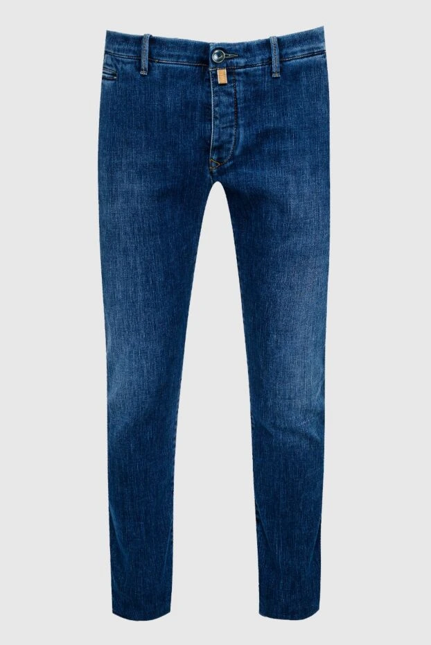 Jacob Cohen man blue cotton jeans for men купить с ценами и фото 158503 - photo 1