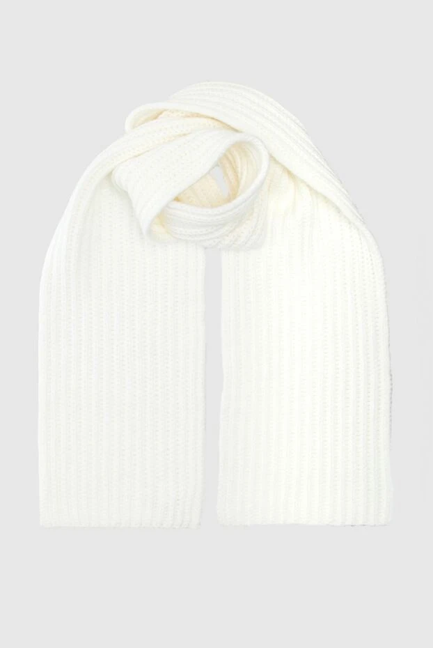 Loro Piana woman cashmere scarf white купить с ценами и фото 158635 - photo 1