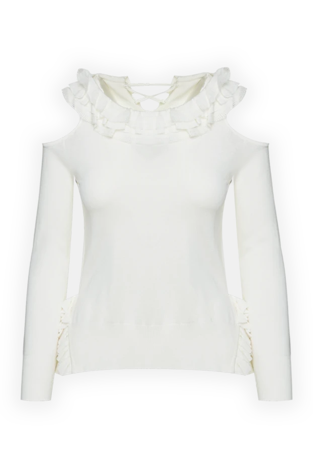 Ermanno Scervino woman white blouse for women купить с ценами и фото 158700 - photo 1