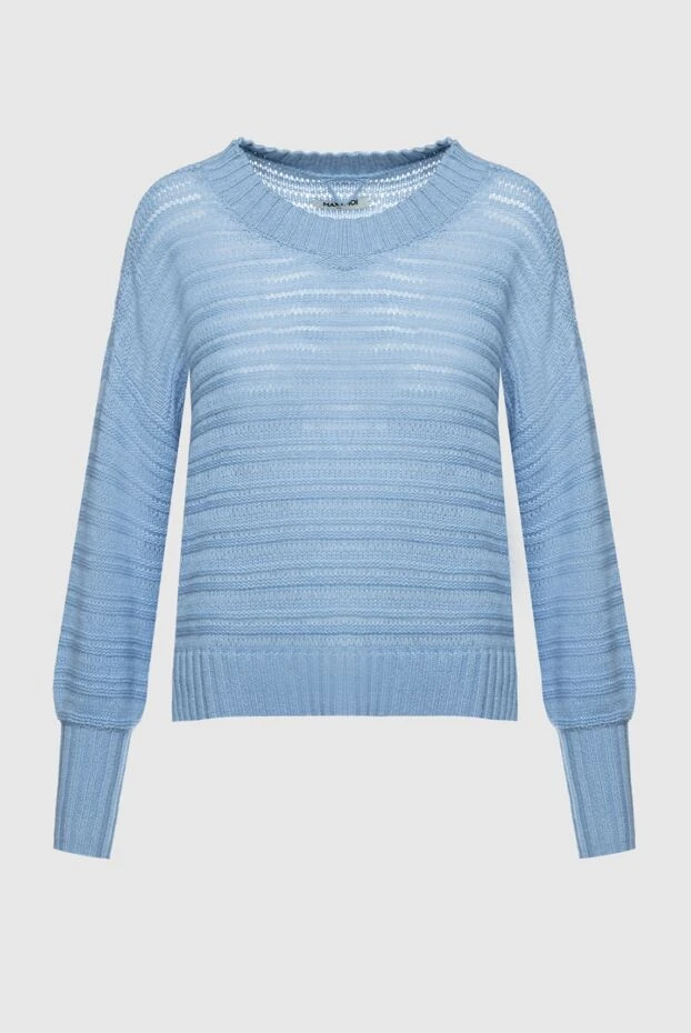 Max&Moi woman blue cashmere jumper for women купить с ценами и фото 158854 - photo 1