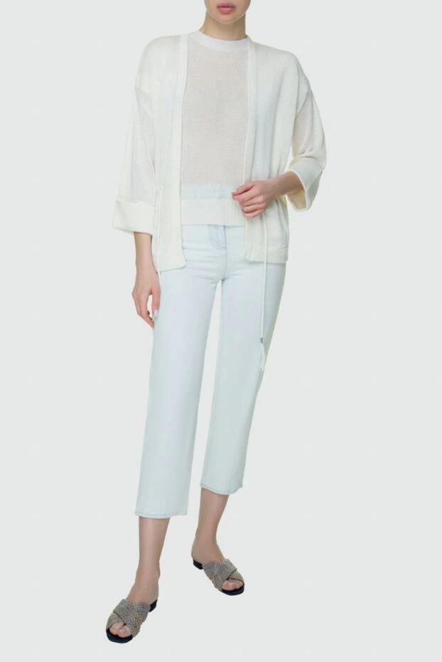 Max&Moi woman white cardigan for women купить с ценами и фото 158857 - photo 2