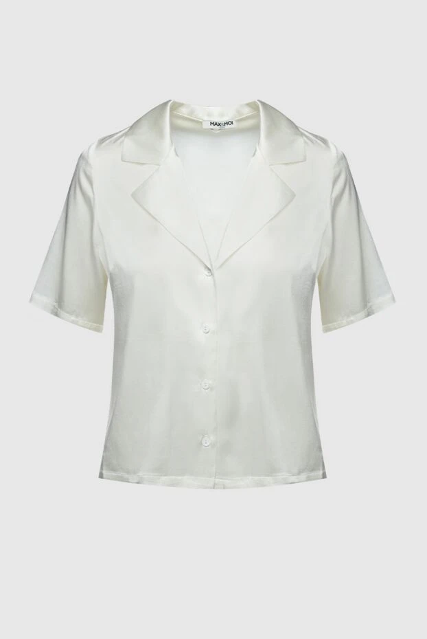 Max&Moi woman white silk blouse for women купить с ценами и фото 158863 - photo 1