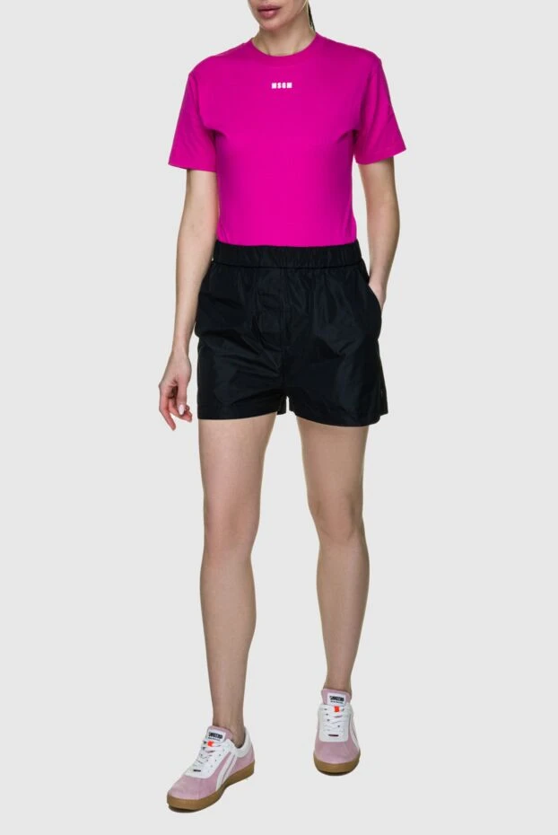 MSGM woman cotton bodysuit pink for women купить с ценами и фото 158879 - photo 2