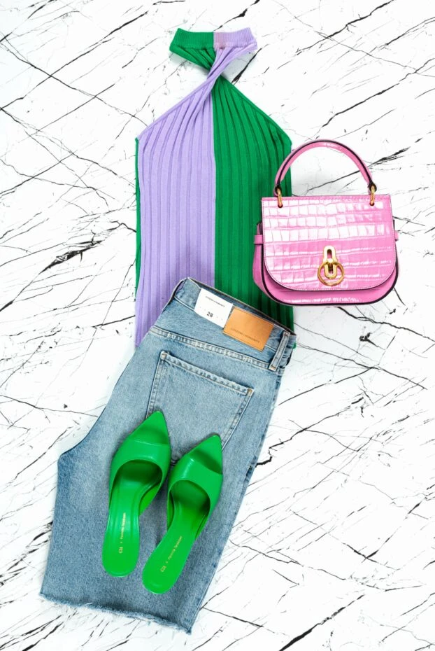 MSGM боди зеленое женское 158892 - фото 2