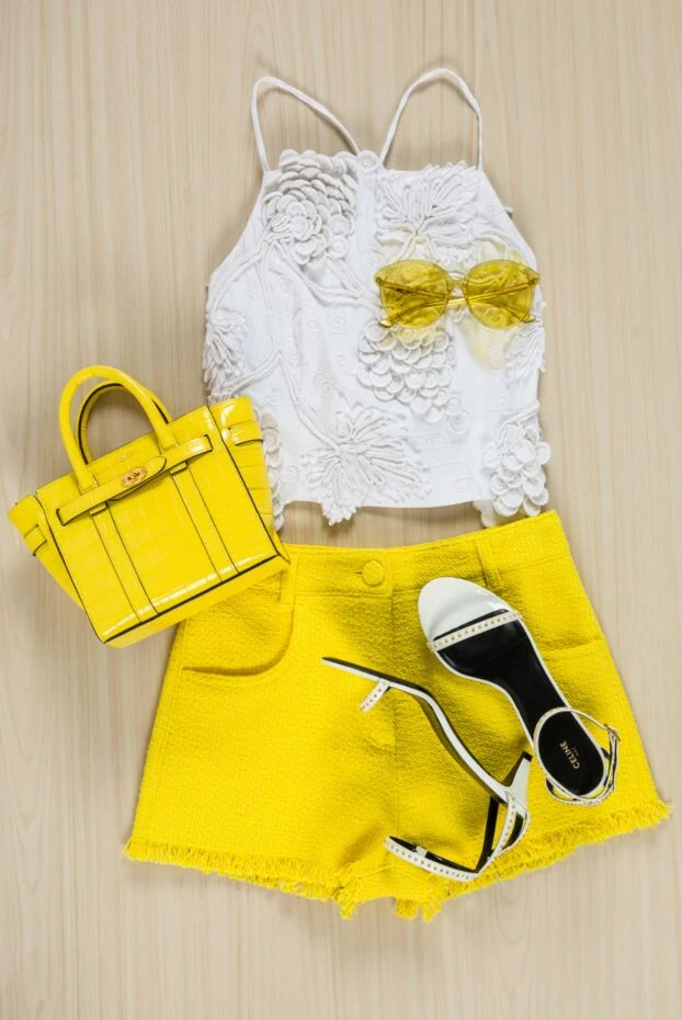 MSGM текстуралы декоры бар ақ мақтадан жасалған үстіңгі жағы 158901 - фото 2