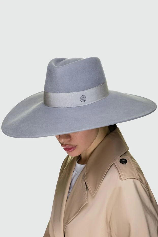 Maison Michel woman gray felt hat for women купить с ценами и фото 158922 - photo 2