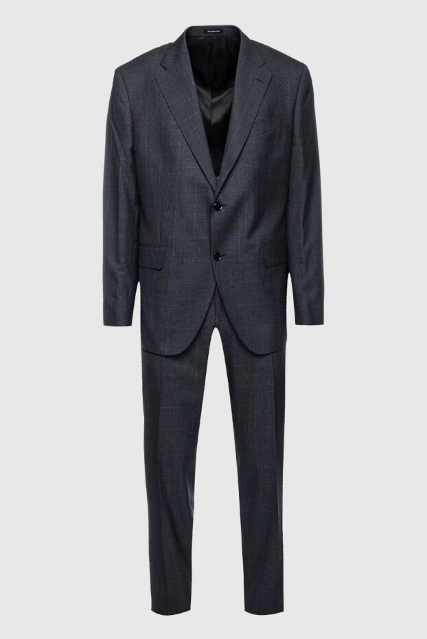 Sartoria Latorre man gray wool men's suit купить с ценами и фото 158933 - photo 1