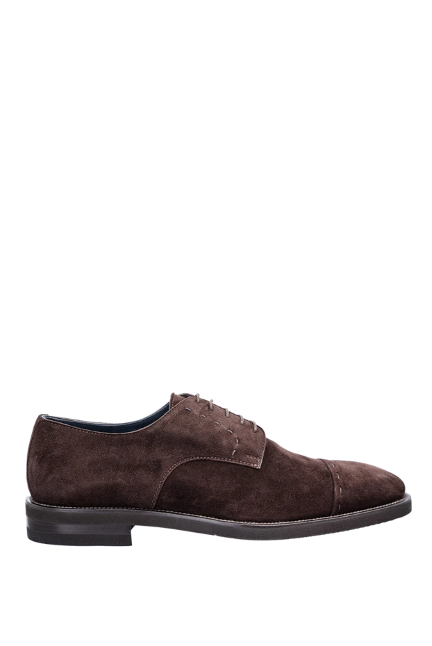 Pellettieri di Parma man brown suede men's shoes купить с ценами и фото 158963 - photo 1