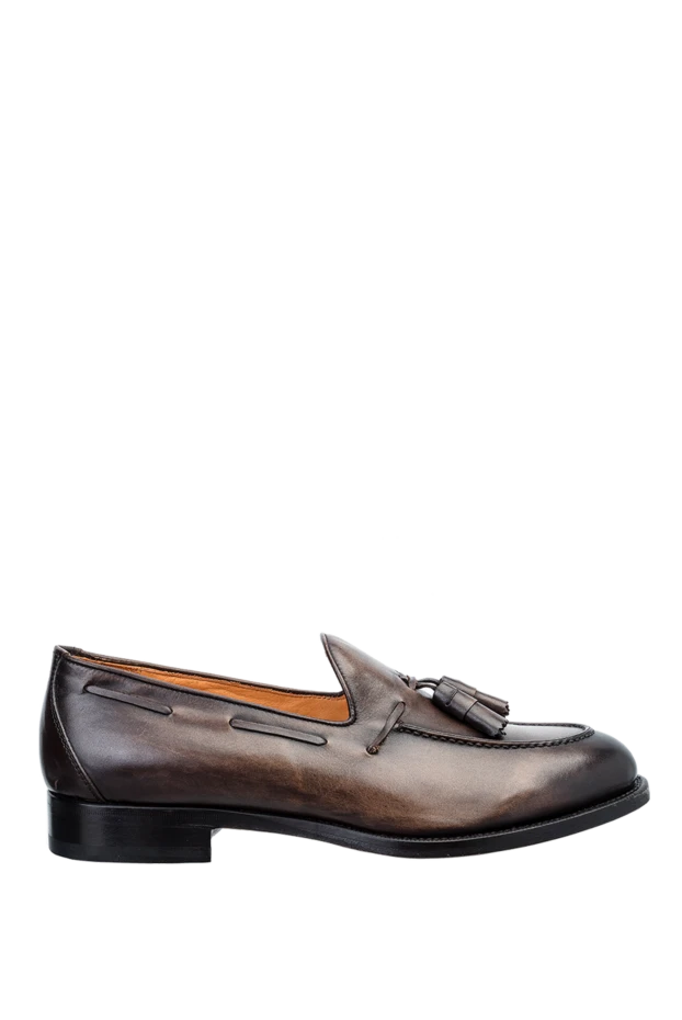 Pellettieri di Parma man brown leather loafers for men купить с ценами и фото 158978 - photo 1