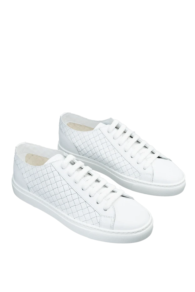 Fabiana Filippi woman white linen and polyamide sneakers for women 168770 - photo 3