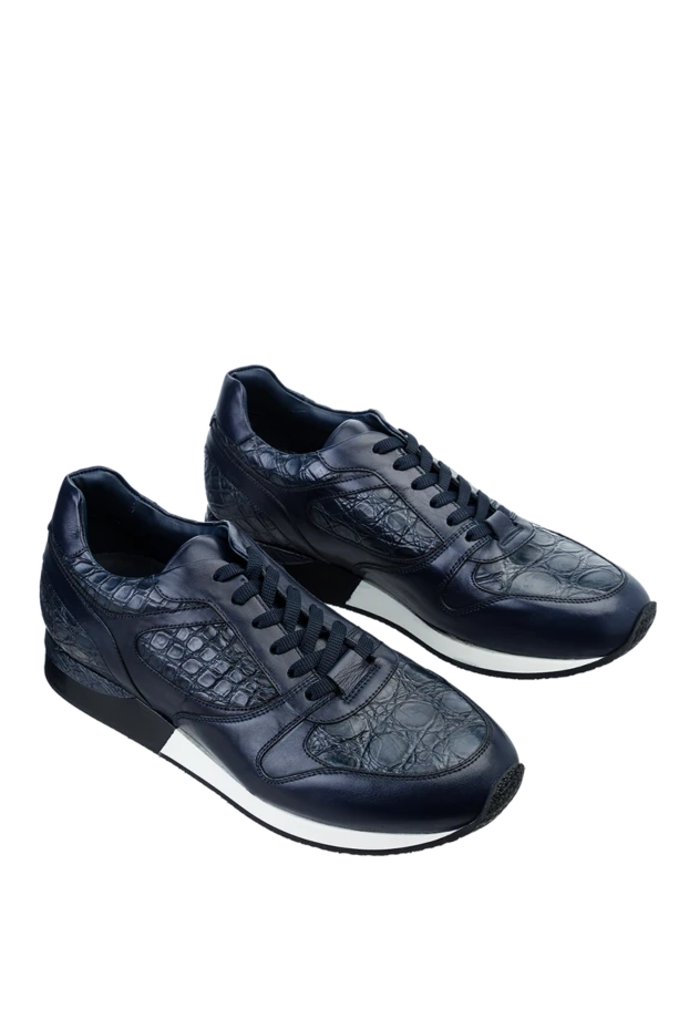 Bontoni exclusive alligator sneakers with contrasting soles

 159035 - photo 3