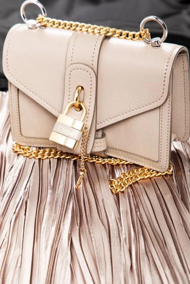 Panicale юбка миди с глянцевой плиссировкой и высоким боковым разрезом
 159051 - фото 2