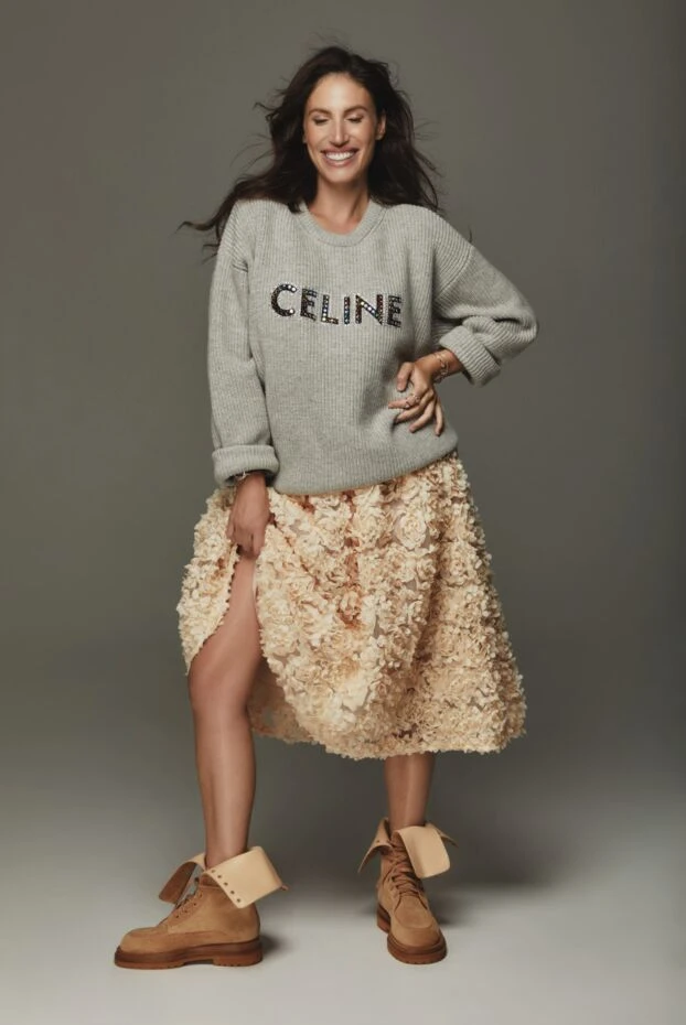 Fleur de Paris платье бежевое с текстильными аппликациями женское 159092 - фото 2