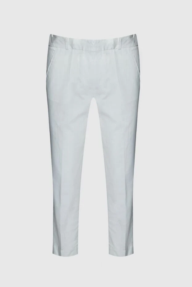 Tonet woman white cotton trousers for women купить с ценами и фото 159115 - photo 1