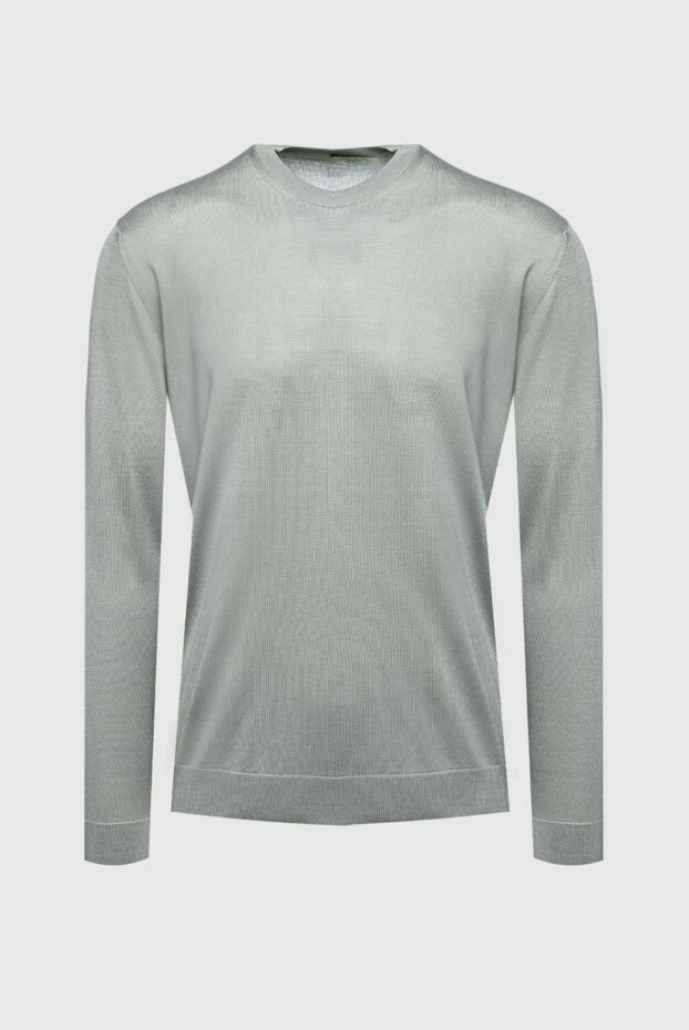 Dalmine man gray silk jumper for men купить с ценами и фото 159133 - photo 1