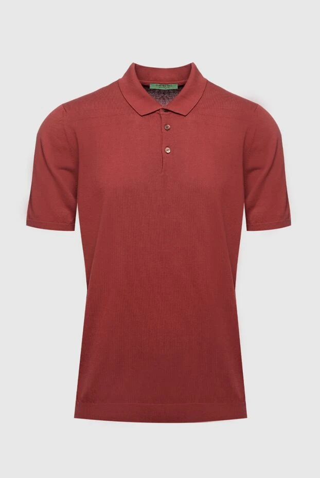 Dalmine man cotton polo burgundy for men купить с ценами и фото 159146 - photo 1