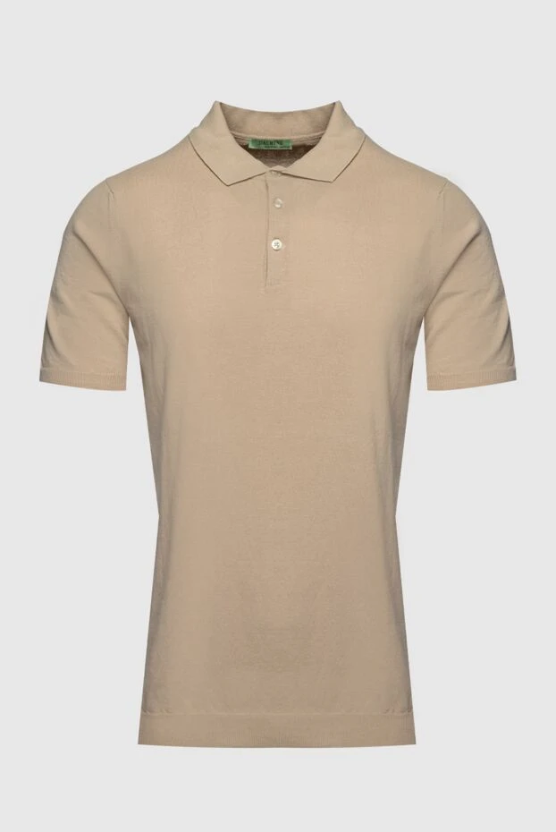 Dalmine man cotton polo beige for men купить с ценами и фото 159151 - photo 1