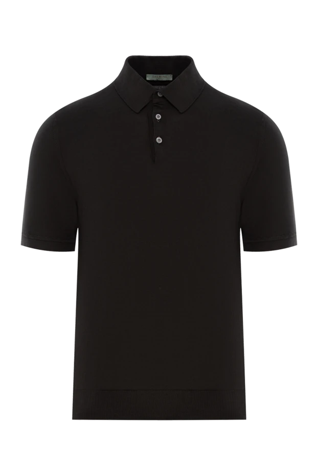 Dalmine beige cotton basic polo shirt for men 159153 - photo 1