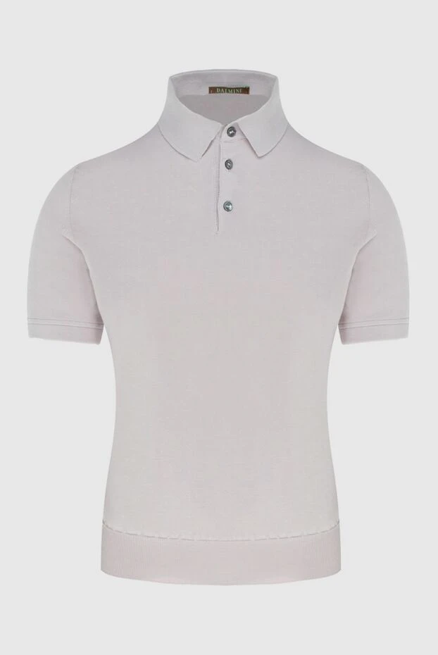 Dalmine man white cotton polo for men купить с ценами и фото 159158 - photo 1