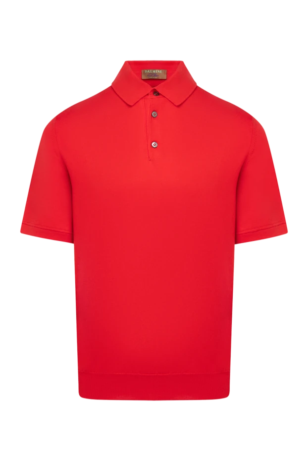 Dalmine man red long sleeve cotton polo for men купить с ценами и фото 159161 - photo 1