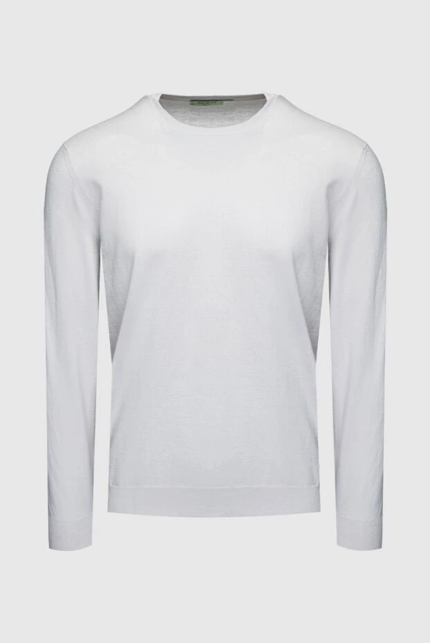 Dalmine man white cotton jumper for men купить с ценами и фото 159183 - photo 1