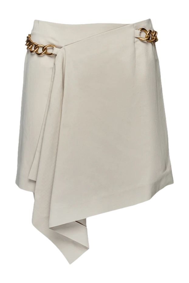 Givenchy woman beige cotton skirt for women купить с ценами и фото 159268 - photo 1