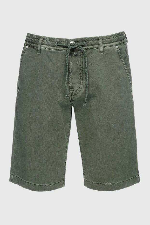 Jacob Cohen man green cotton shorts for men купить с ценами и фото 159361 - photo 1