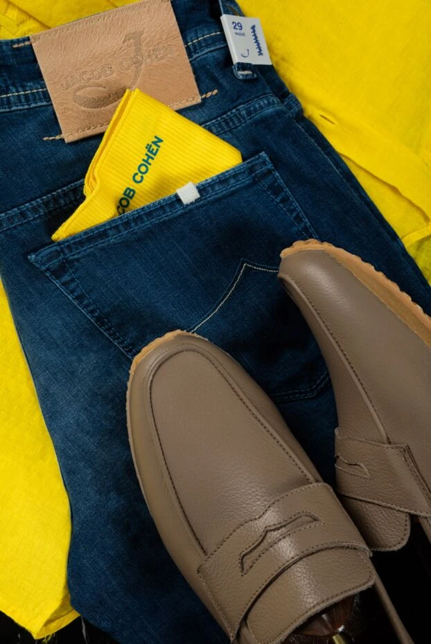 Jacob Cohen джинсовые шорты мужские с легким эффектом выбеливания
 159363 - фото 2