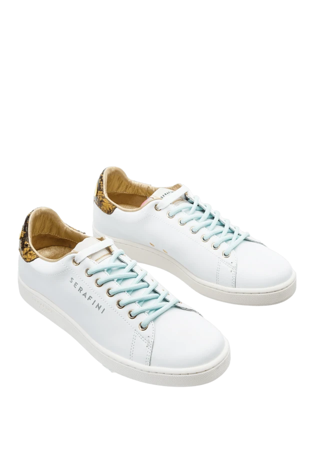 Fabiana Filippi woman white linen and polyamide sneakers for women 168770 - photo 3