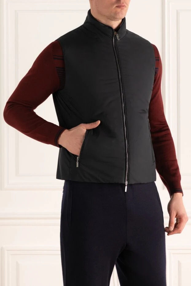 Moorer жилет uros-skt черный мужской 159422 - фото 3