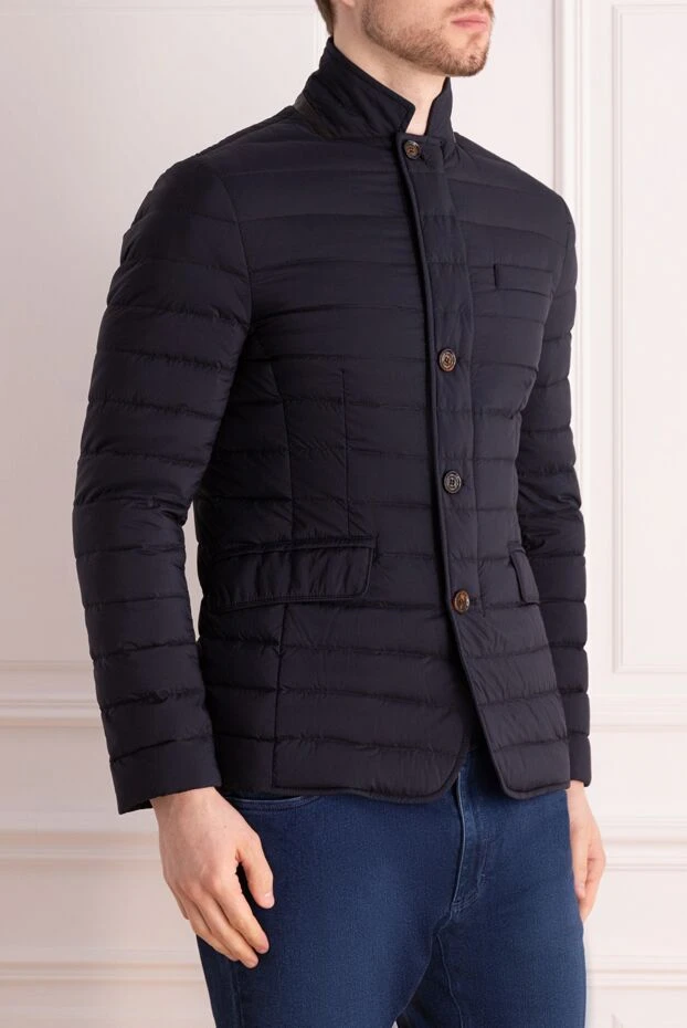 Moorer лёгкий стёганый пиджак на пуху с воротником-стойкой и прямым силуэтом
 159425 - фото 3