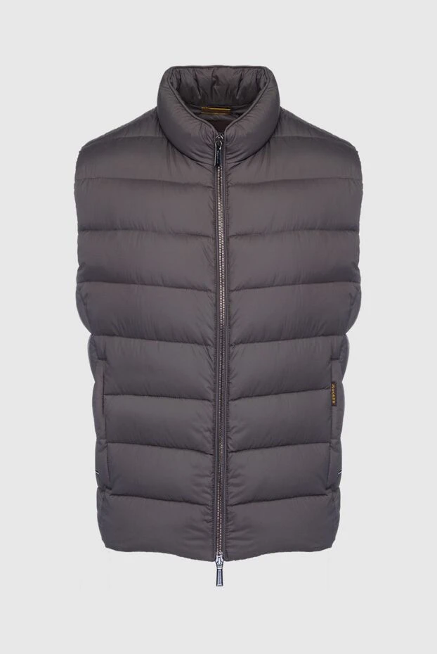 Moorer man brown polyamide vest for men купить с ценами и фото 159426 - photo 1