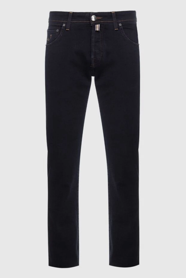 Jacob Cohen man black cotton jeans for men купить с ценами и фото 159453 - photo 1