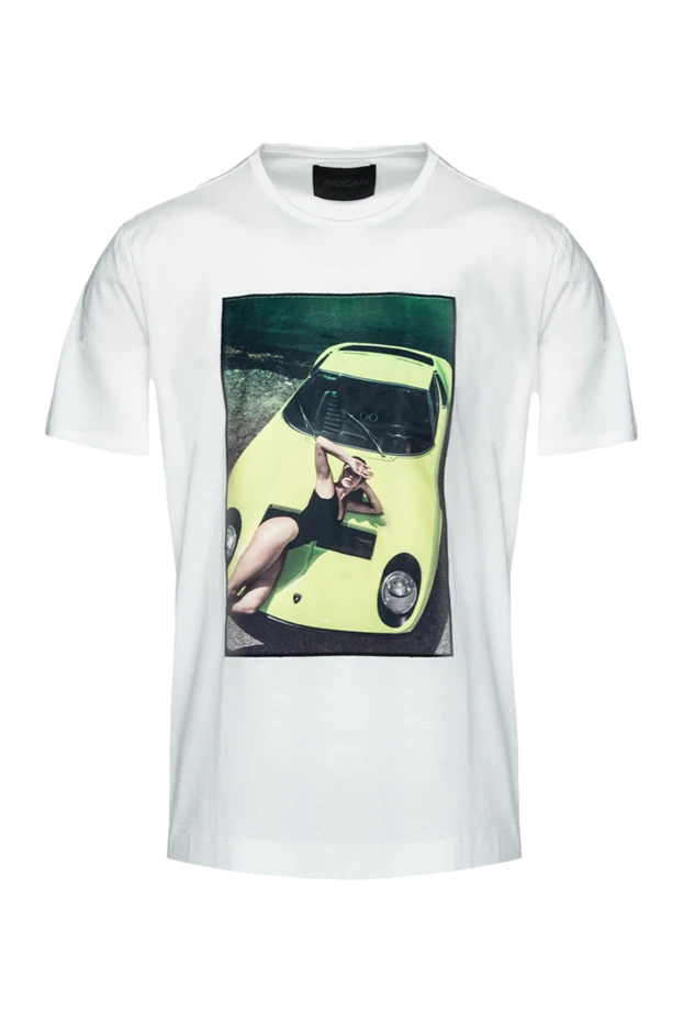 Limitato man white cotton t-shirt for men купить с ценами и фото 159471 - photo 1