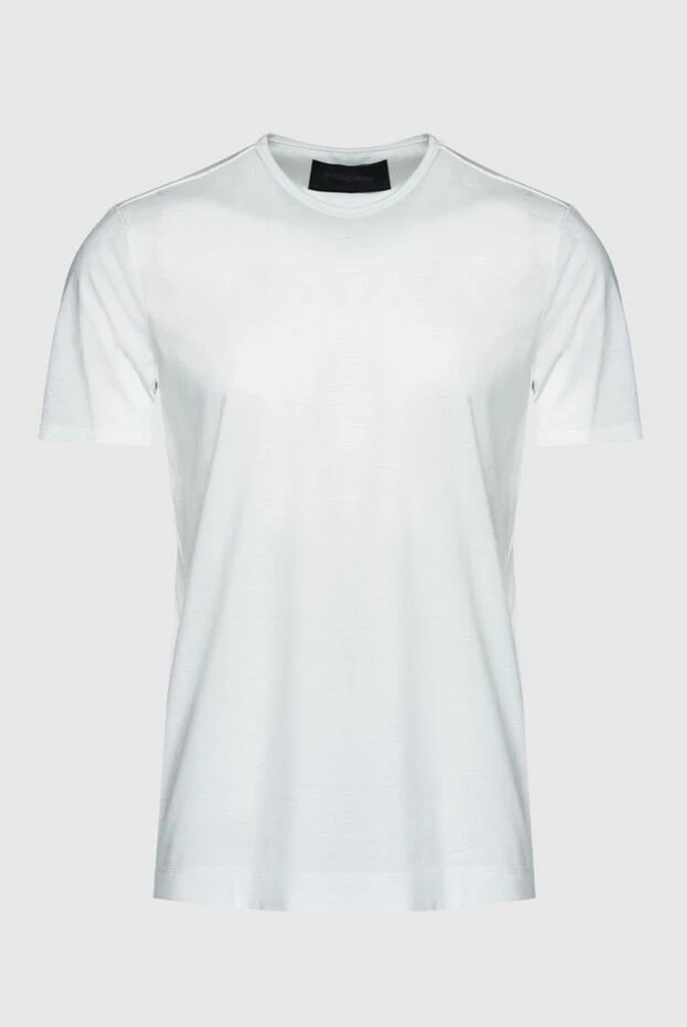 Limitato man white cotton t-shirt for men купить с ценами и фото 159473 - photo 1