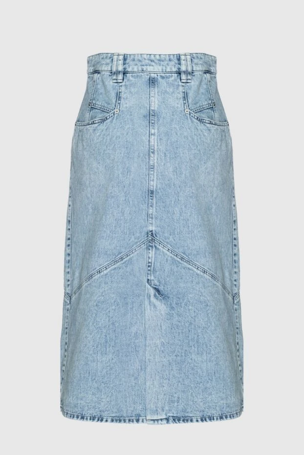 Isabel Marant woman blue cotton skirt for women купить с ценами и фото 159531 - photo 1