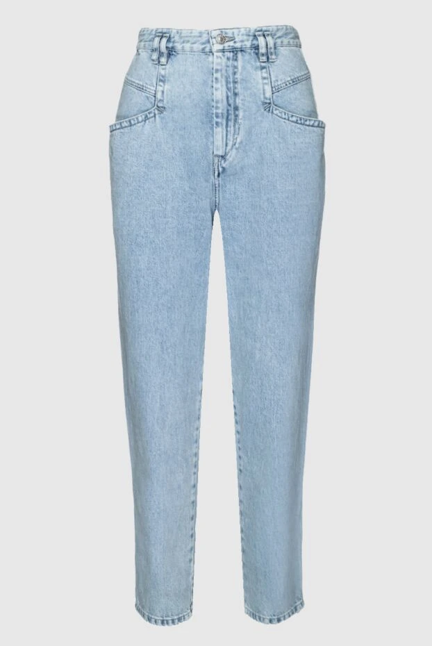 Isabel Marant woman blue cotton jeans for women купить с ценами и фото 159534 - photo 1