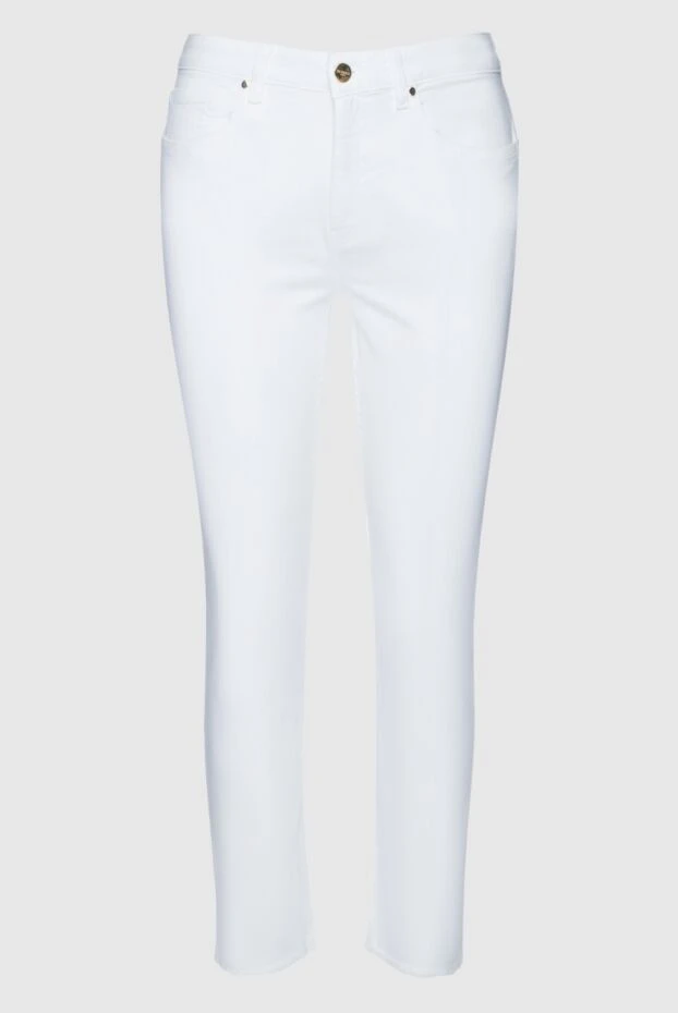 Max&Moi woman white cotton jeans for women купить с ценами и фото 159716 - photo 1