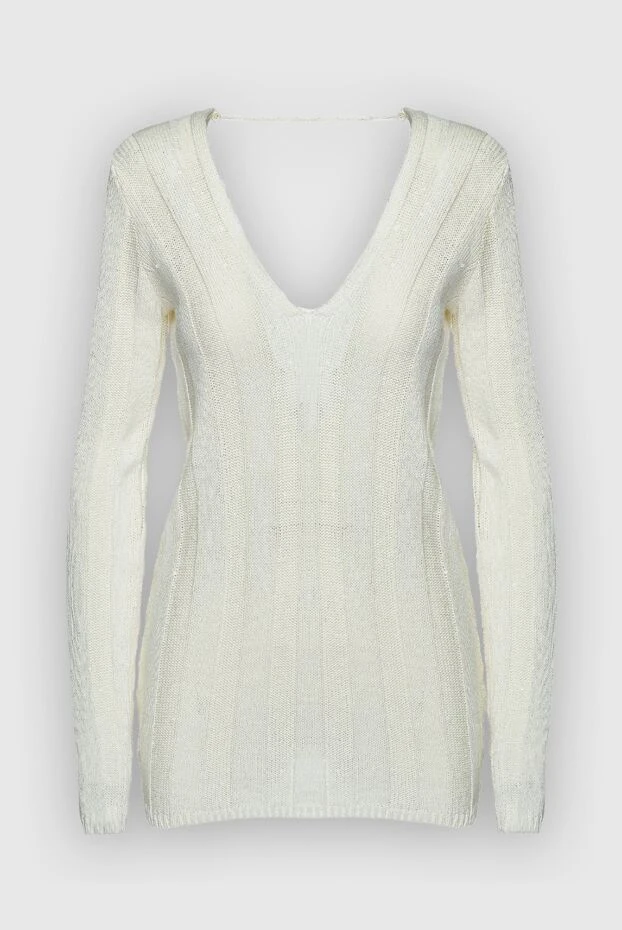 Brunello Cucinelli woman white jumper for women купить с ценами и фото 159843 - photo 1