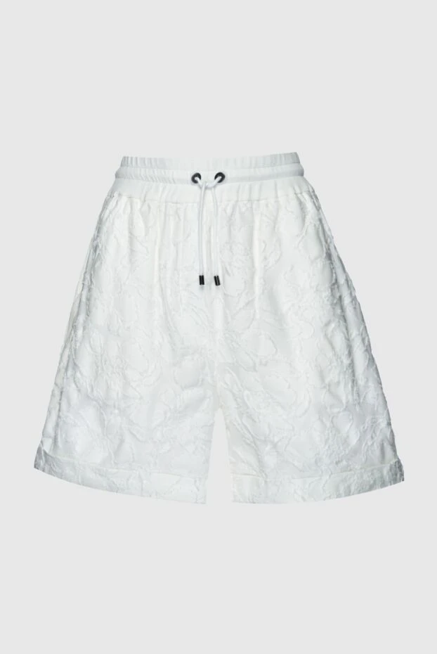 Brunello Cucinelli woman white polyester and cotton shorts for women купить с ценами и фото 159936 - photo 1