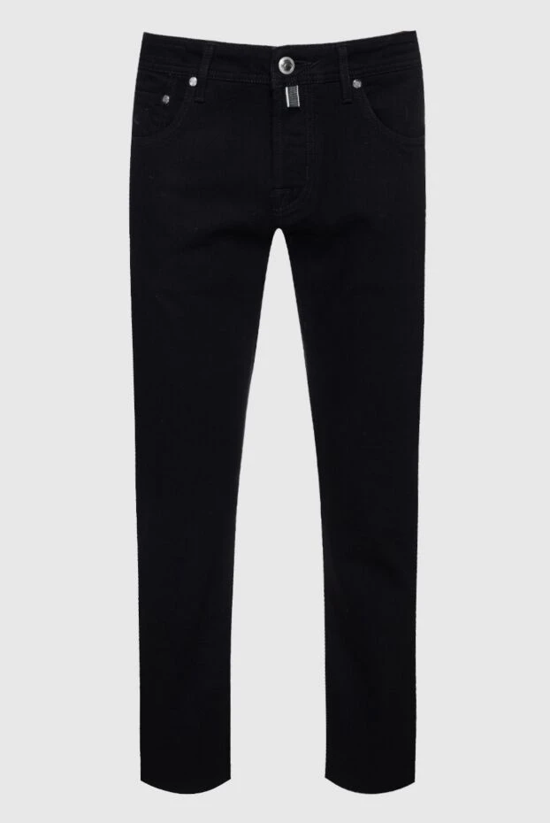 Jacob Cohen man black cotton jeans for men купить с ценами и фото 160178 - photo 1