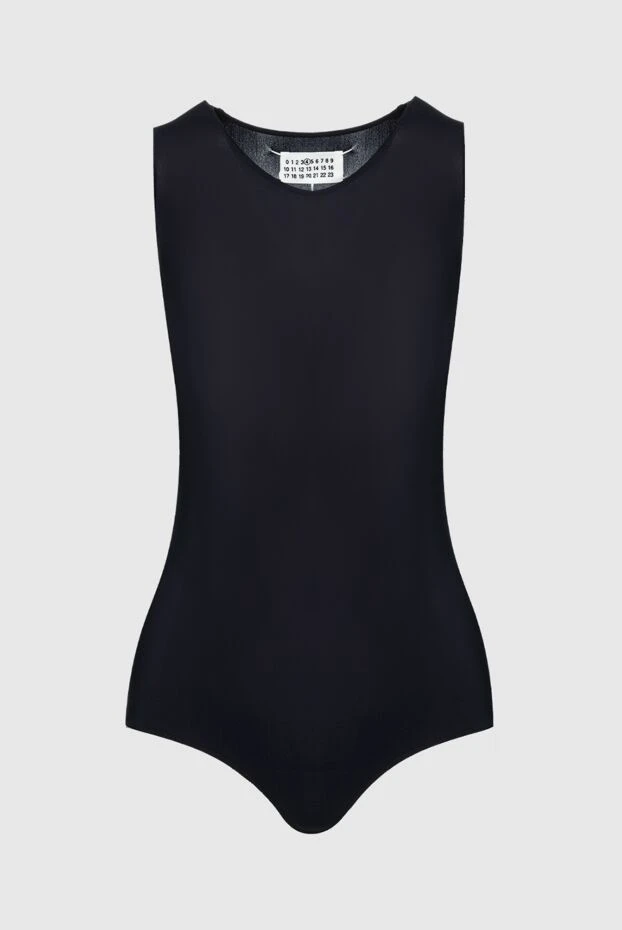 Maison Margiela woman black bodysuit made of polyamide and elastane for women купить с ценами и фото 160195 - photo 1