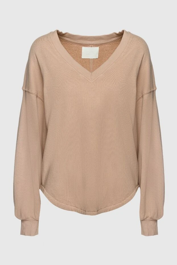 Citizens of Humanity woman beige cotton jumper for women купить с ценами и фото 160207 - photo 1