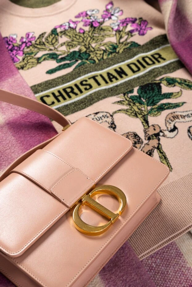 Dior джемпер из кашемира и шерсти розовый женский 160290 - фото 3