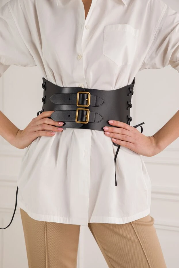 Dior black leather corset for women 160292 - photo 3