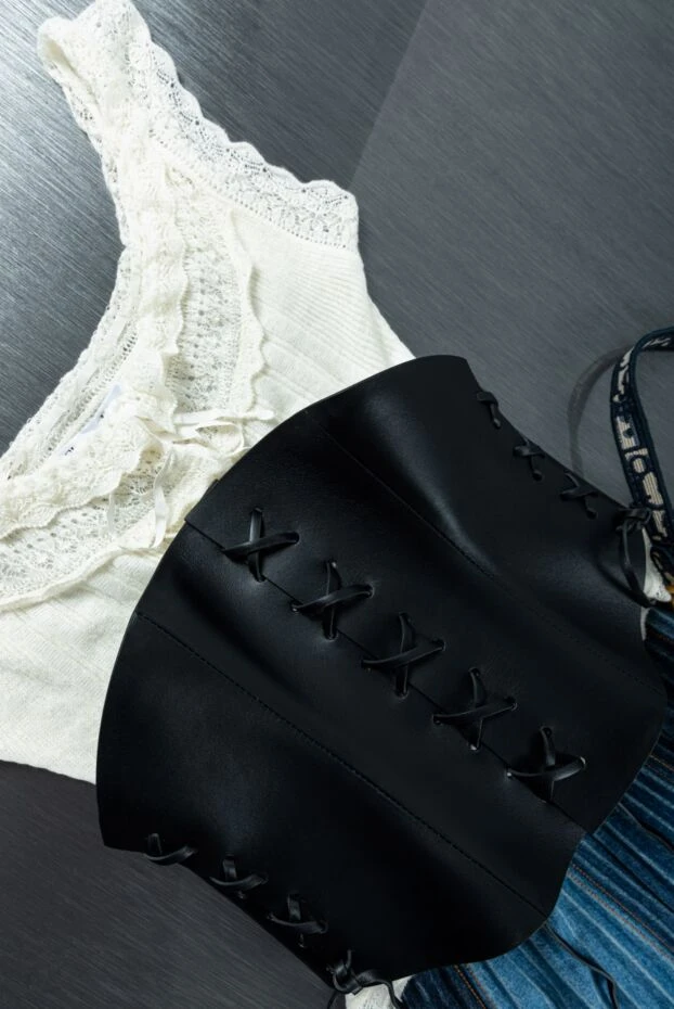Dior black leather corset for women 160292 - photo 2