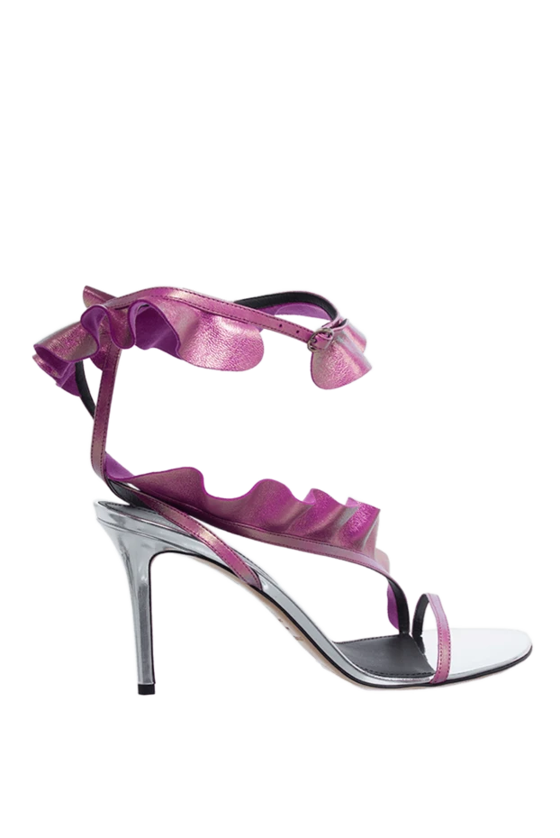 Isabel Marant woman pink leather sandals for women купить с ценами и фото 160354 - photo 1