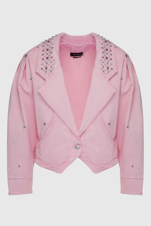 Isabel Marant woman jacket made of cotton and elastane pink for women купить с ценами и фото 160366 - photo 1