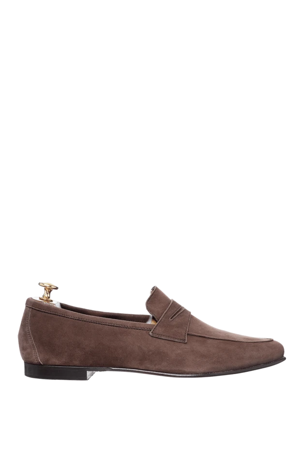 Andrea Ventura man brown suede loafers for men купить с ценами и фото 160388 - photo 1