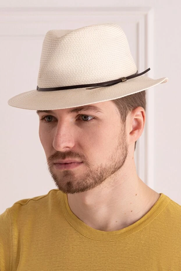 MC2 Saint Barth man cotton and polyester hat white for men купить с ценами и фото 160494 - photo 2